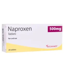 Alternative view of Naproxen tablets